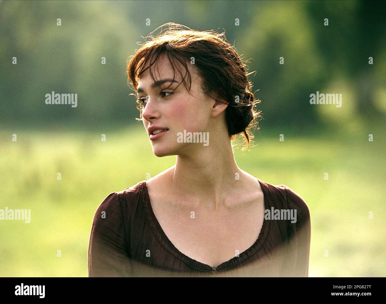 Fierté et préjugés Keira Knightley Banque D'Images