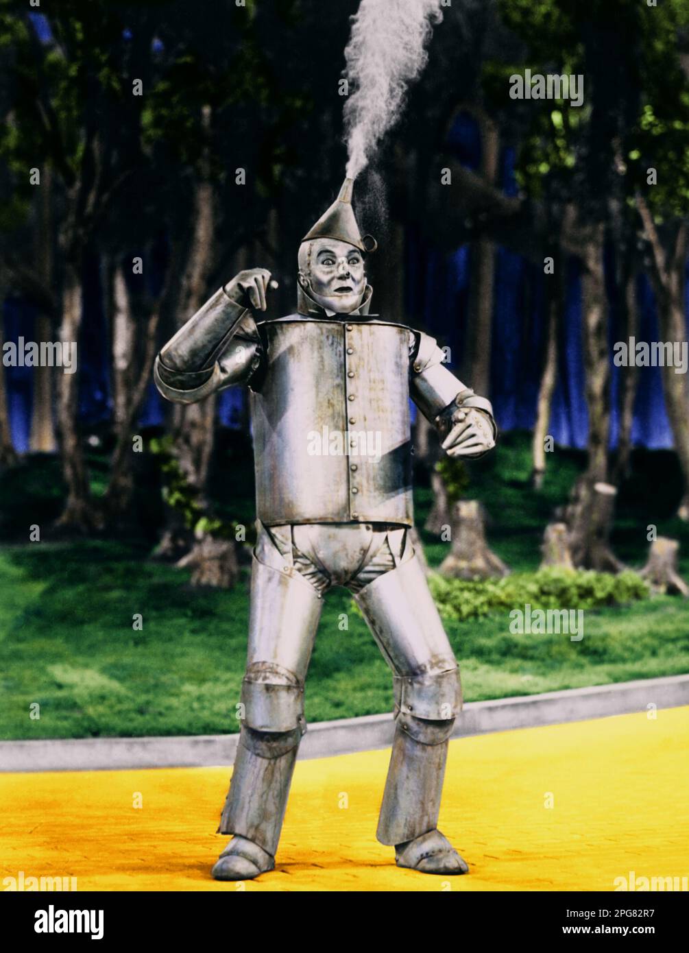 Le magicien de Oz 1939 Jack Haley comme Tin Man Banque D'Images