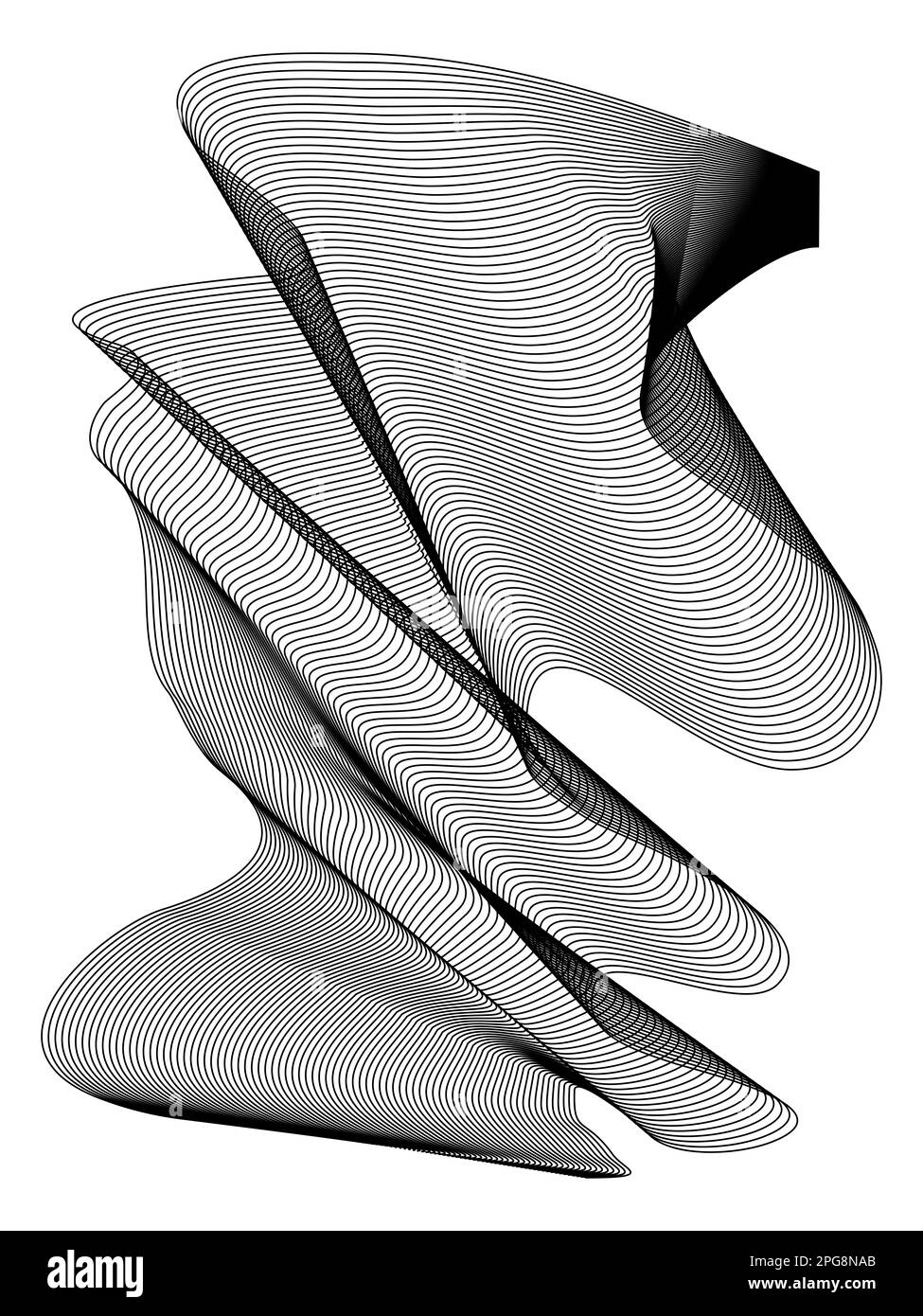 Art abstrait géométrique minimaliste avec de belles couleurs parfait pour la décoration de salon, chambre, cuisine et bureau Banque D'Images