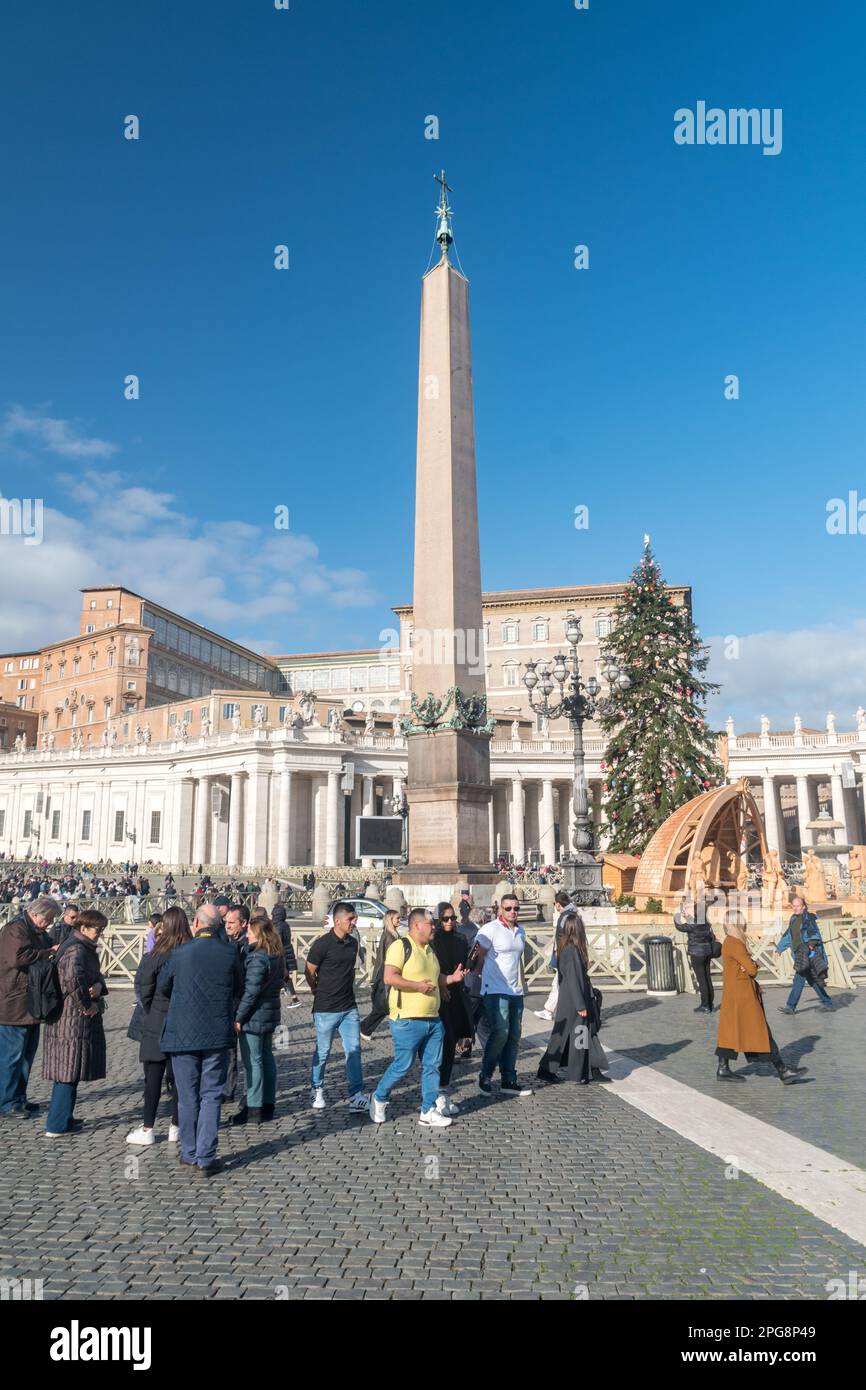 Cité du Vatican, Vatican 7 décembre 2022 Saint Place Pierre (face à St. Basilique de Pierre