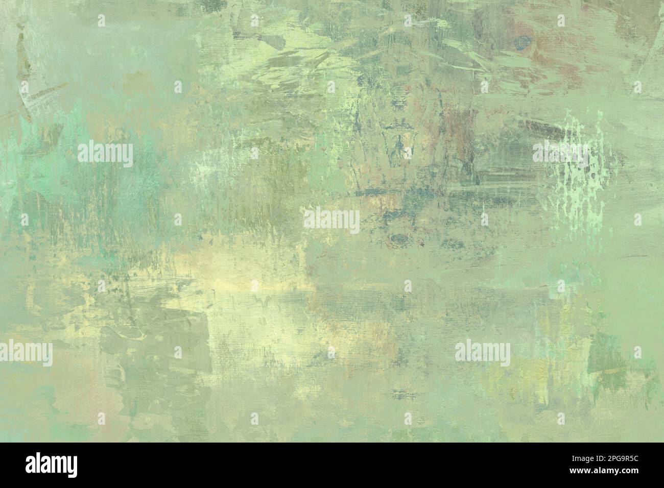 Toile colorée verte résumé fond grunge texture Banque D'Images