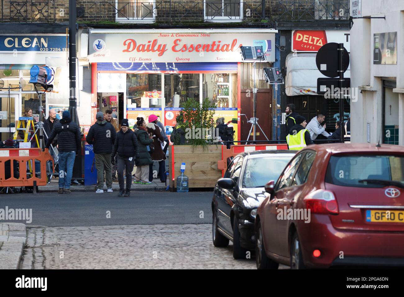 Marisa Abela films Retour au noir Banque D'Images