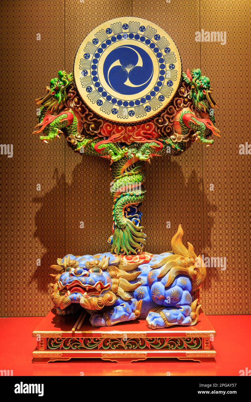 Buddha Tooth Relic Temple, Singapour Banque D'Images