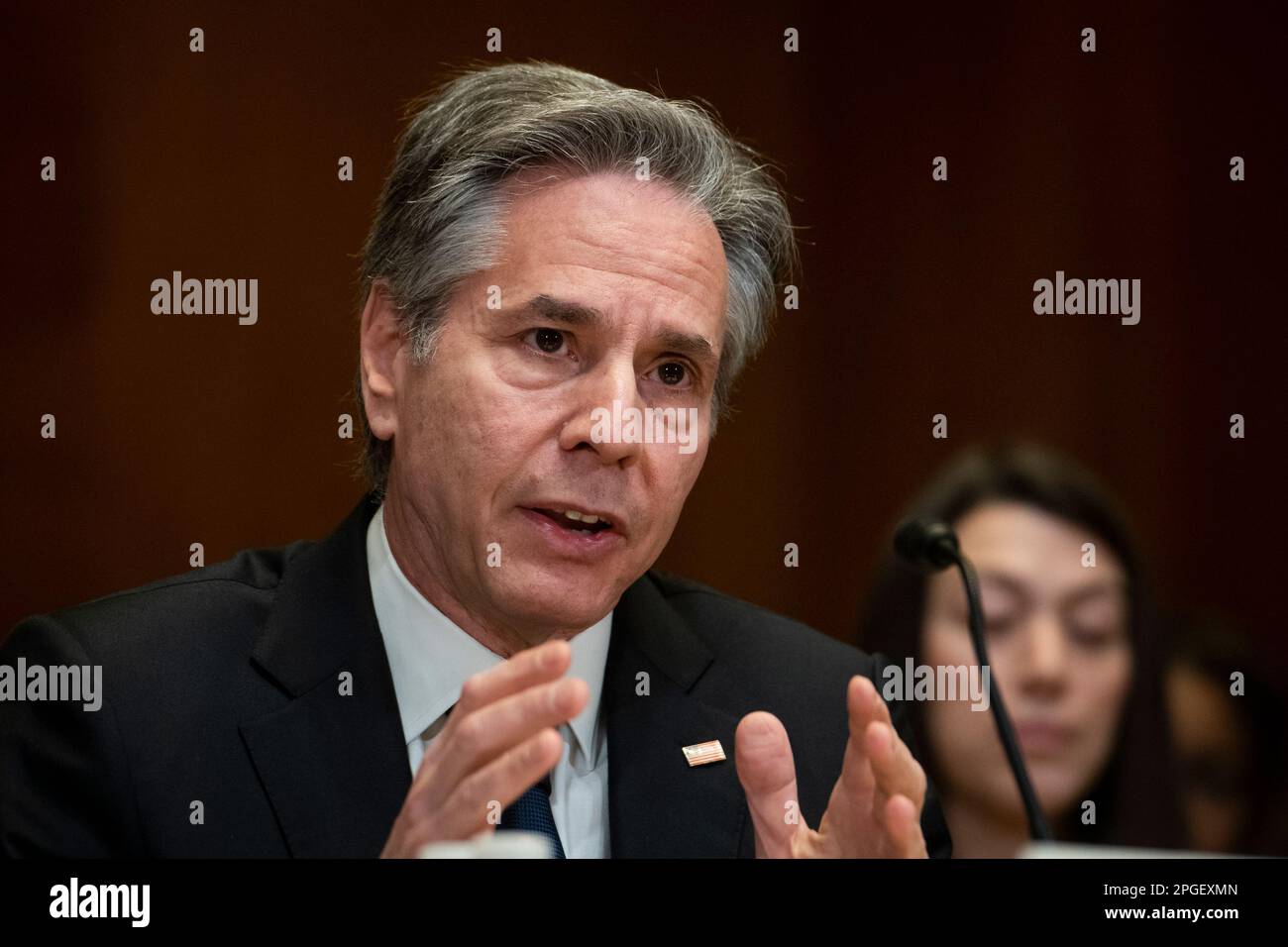 Washington, ÉtatsUnis d'Amérique. 22nd mars 2023. Antony Blinken