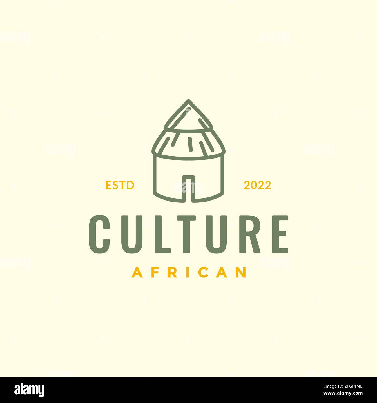 afrique maison tribu culture bois paille ligne hipster logo design vecteur Illustration de Vecteur afrique maison tribu culture bois paille ligne hipster logo design vecteur Illustration de Vecteur