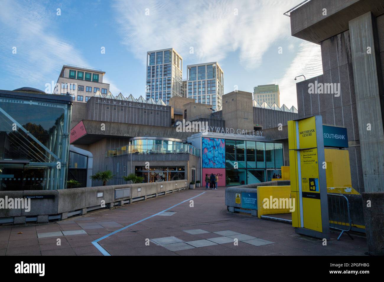 The Hayward Gallery, Southbank Center, South Bank, Londres, Royaume-Uni Banque D'Images