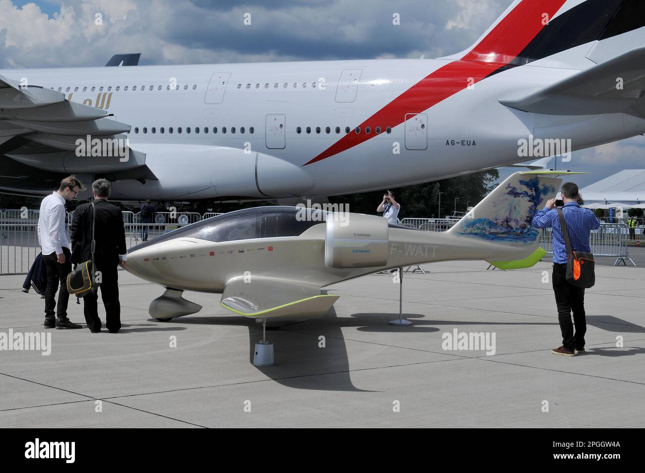 Airbus, E-Fan 2,0, ILA, Berlin-Schoenefeld, Allemagne Banque D'Images