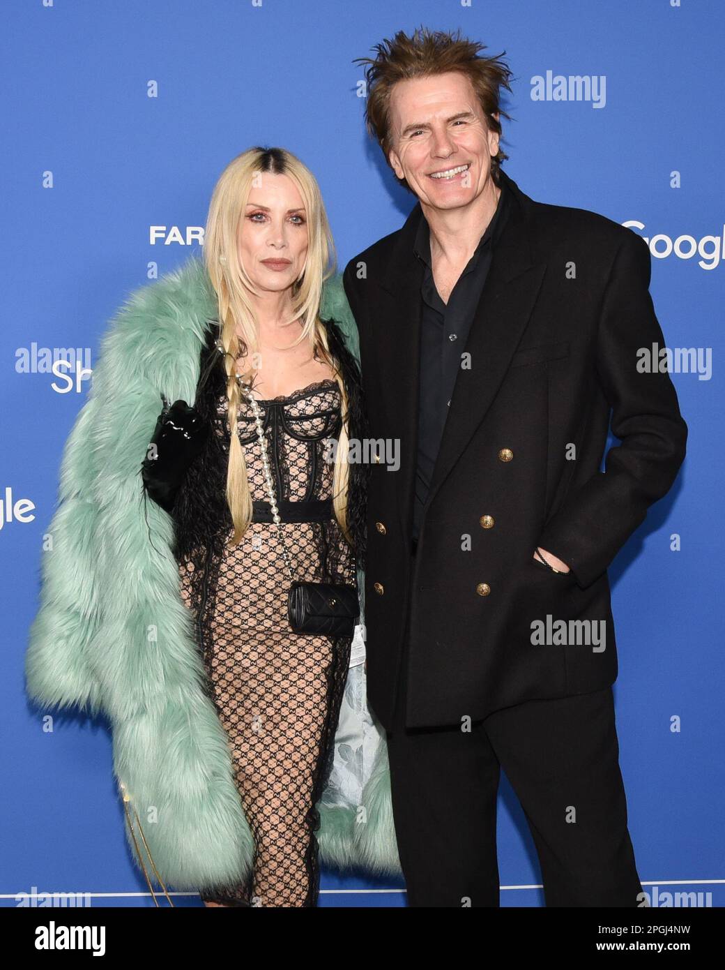 21 mars 2023 - Hollywood, Californie - Gela Nash-Taylor et John Taylor. Fashion Trust US Awards aux Goya Studios. (Credit image: © Billy Bennight/AdMedia via ZUMA Press Wire) USAGE ÉDITORIAL SEULEMENT! Non destiné À un usage commercial ! Banque D'Images