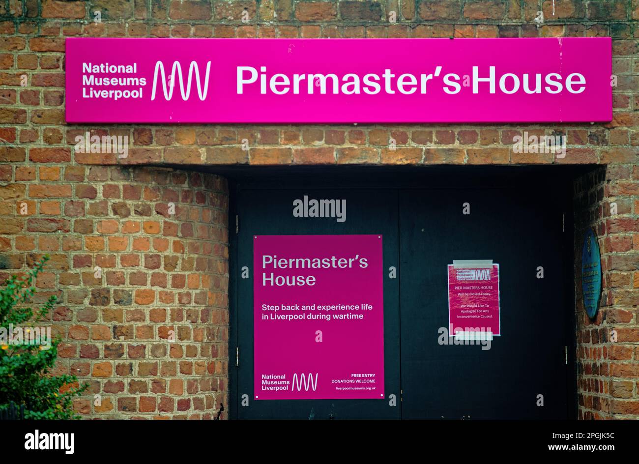 Piermasters House, Musée national de Liverpool, Merseyside, Angleterre Banque D'Images