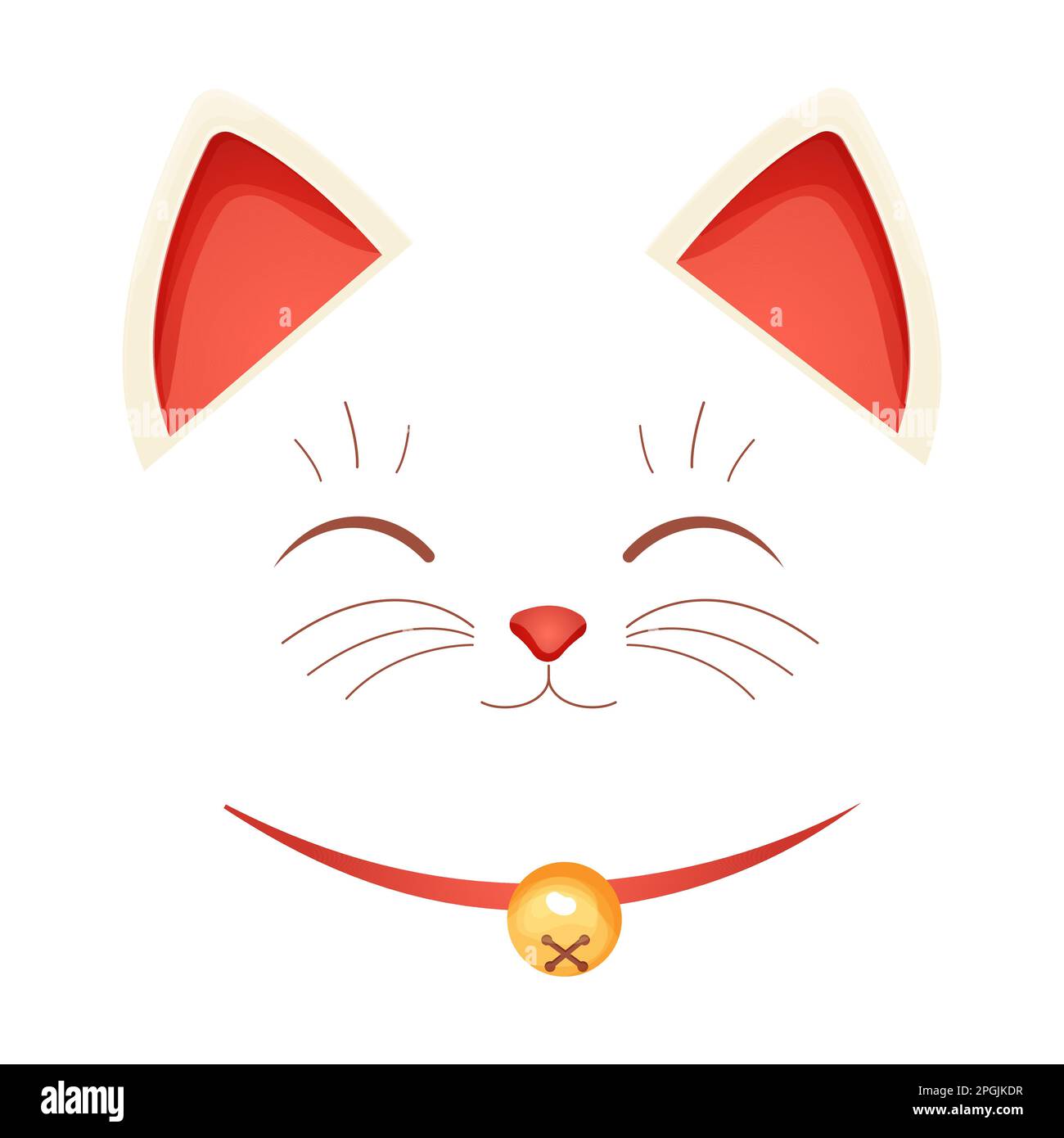 Porte-clés Chat Maneki Neko Avec Cloche - Omamori Japonais Pour Chance Et Protection - Accessoire Décoration Porte, Sac Ou Portefeuille - 9