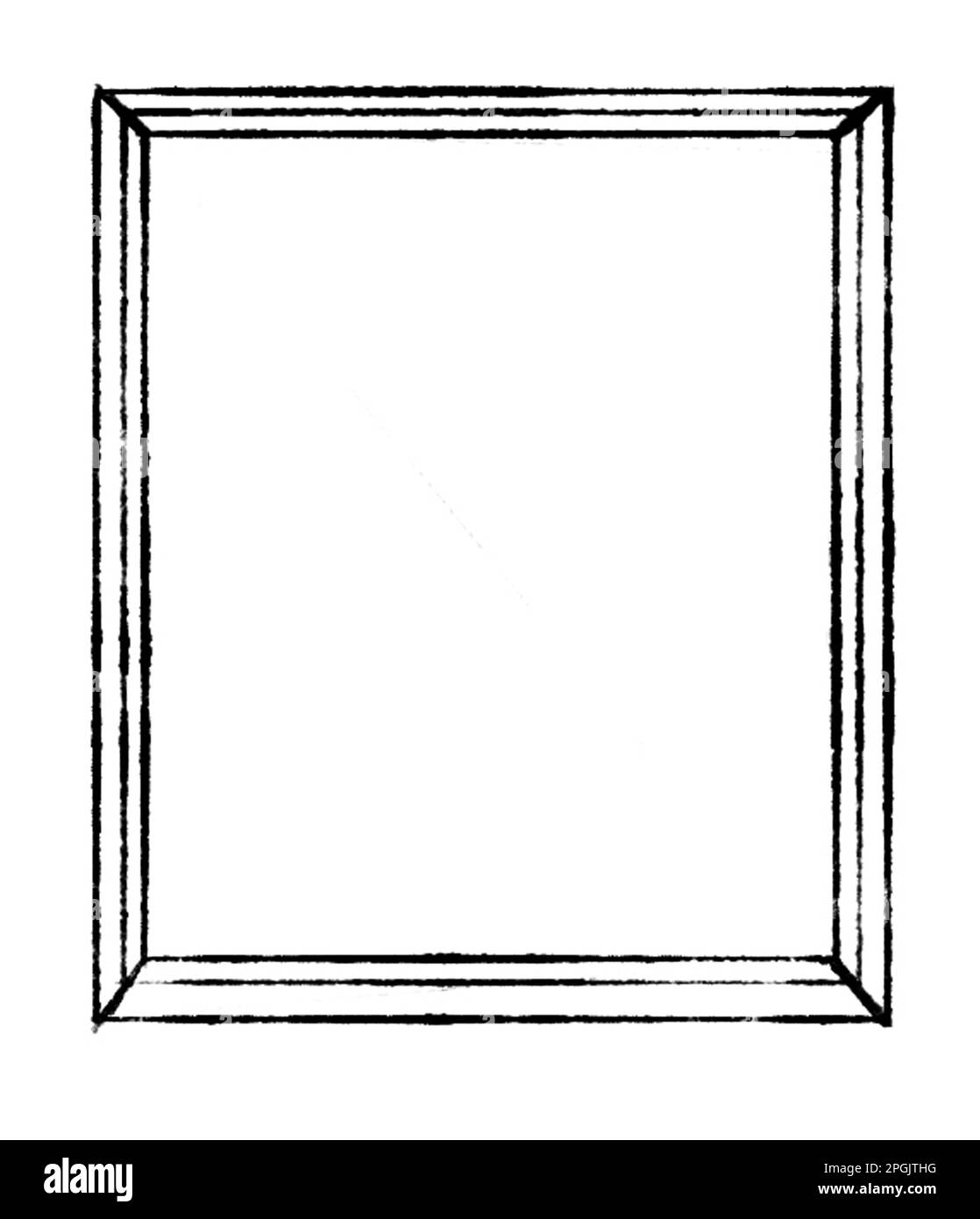 Cadre, illustration Banque D'Images