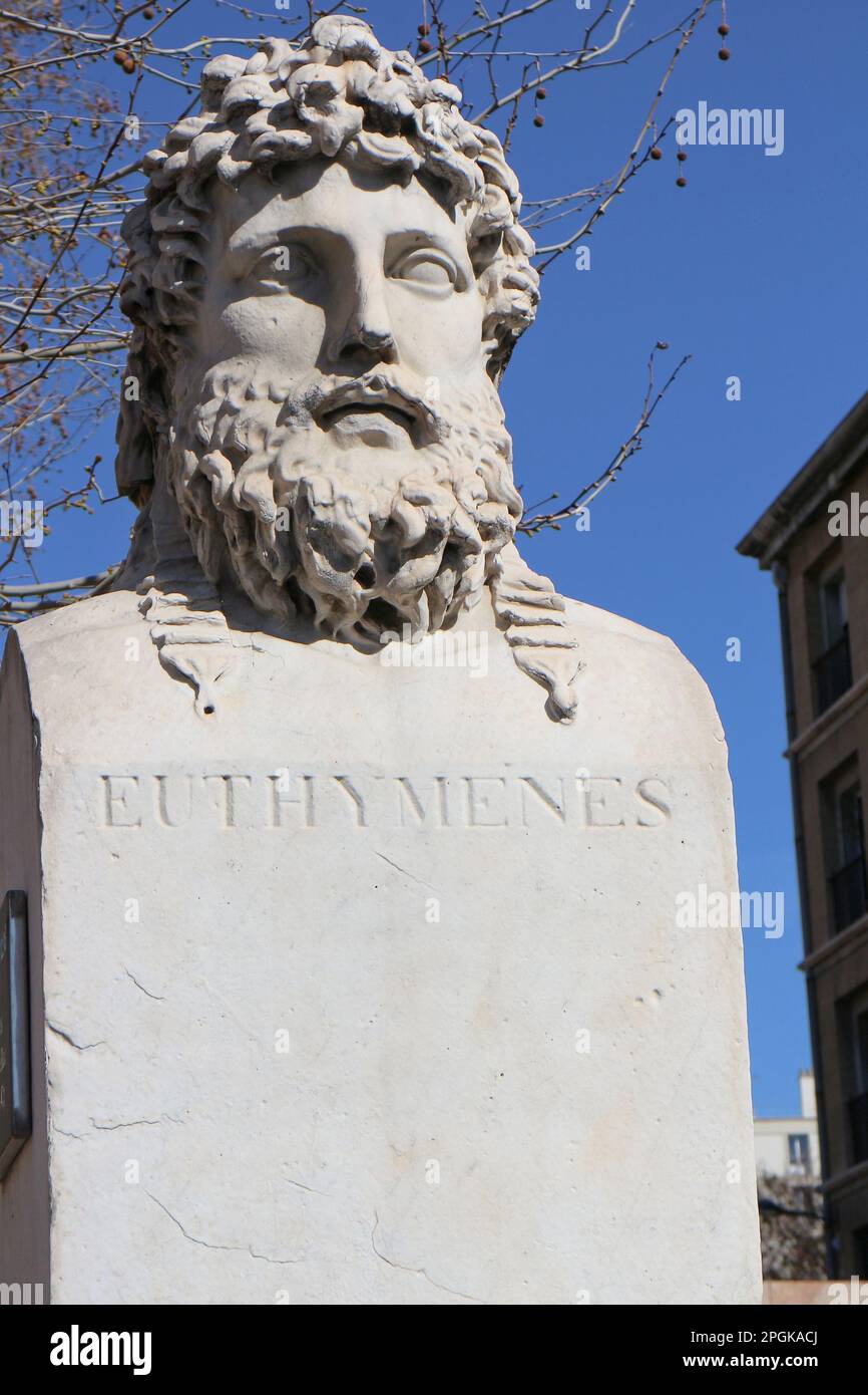 EUTHYMENES de MASSALIA début 6th siècle BC navigateur grec explorer de l'Afrique de l'Ouest Banque D'Images