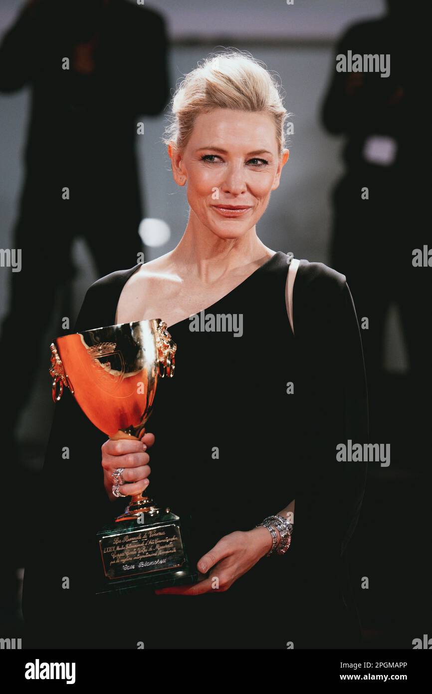 Venise, Italie, 10th septembre 2022, Cate Blanchett participe au Festival du film de Venise 2022 (photos : Giovanna Onofri) Banque D'Images
