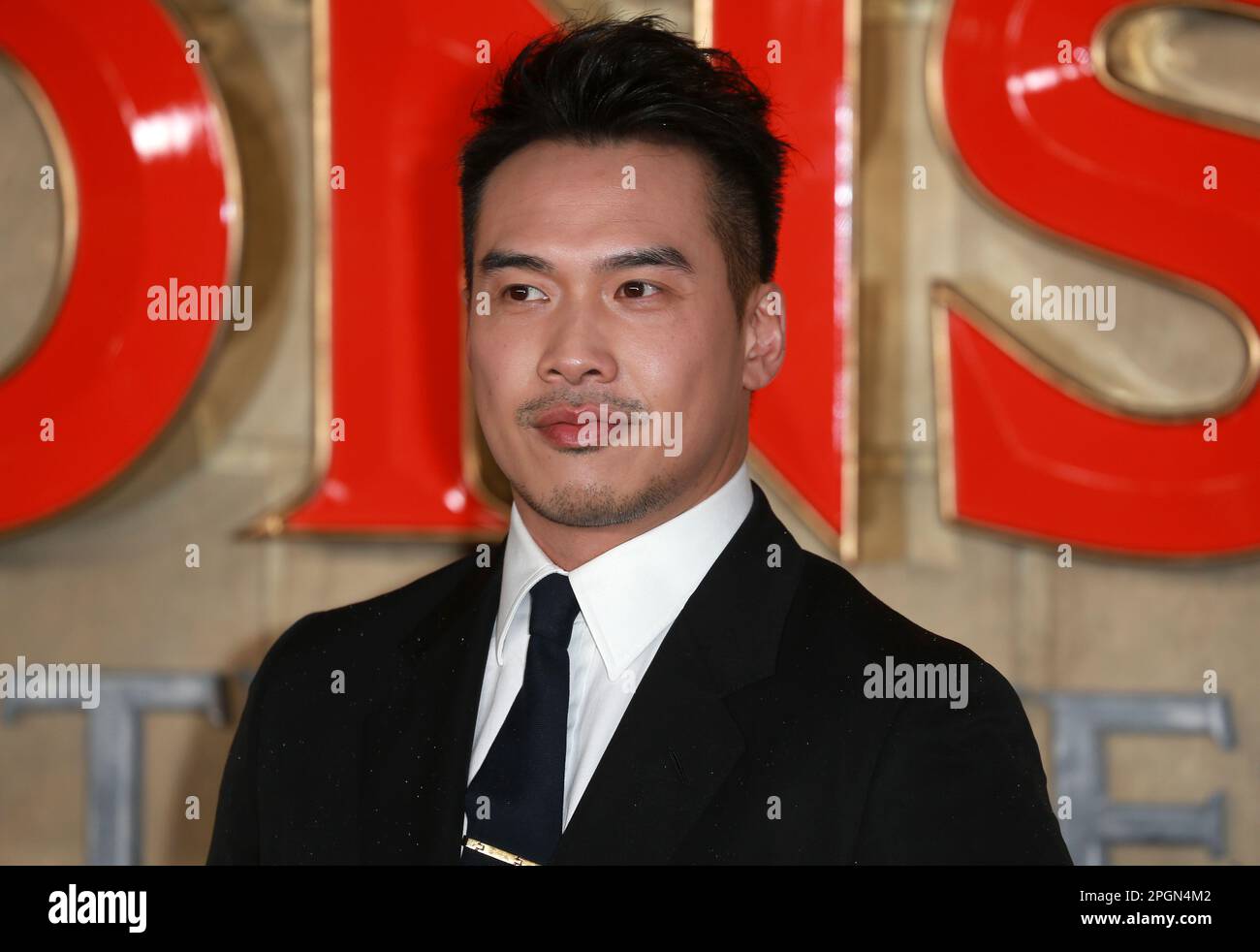 Jason Wong participe à la première de « Dungeons & Dragons - Honor Among Thieves » au Cineworld Leicester Square à Londres, en Angleterre. Banque D'Images