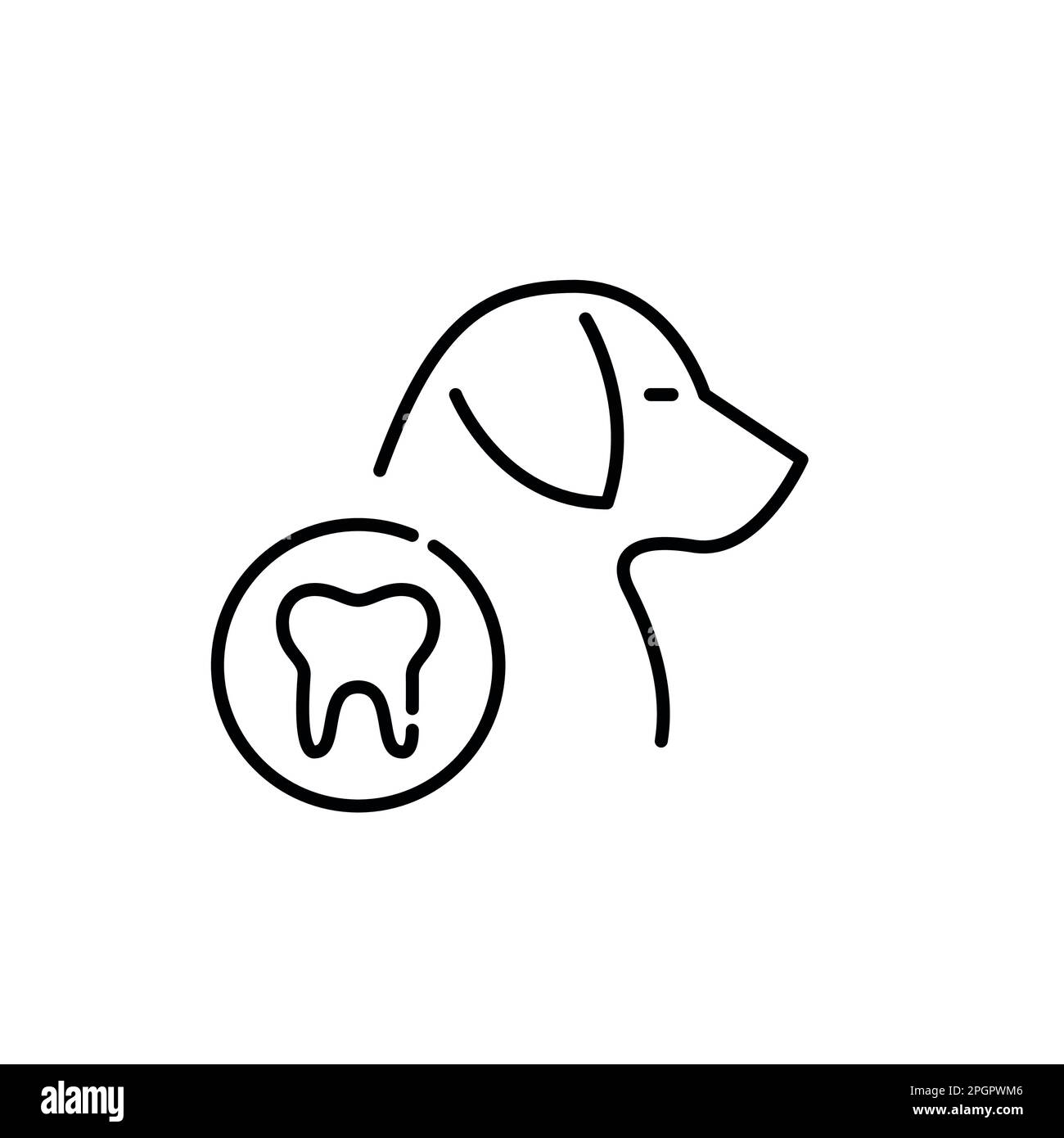 Chien pixel Banque d'images détourées - Alamy