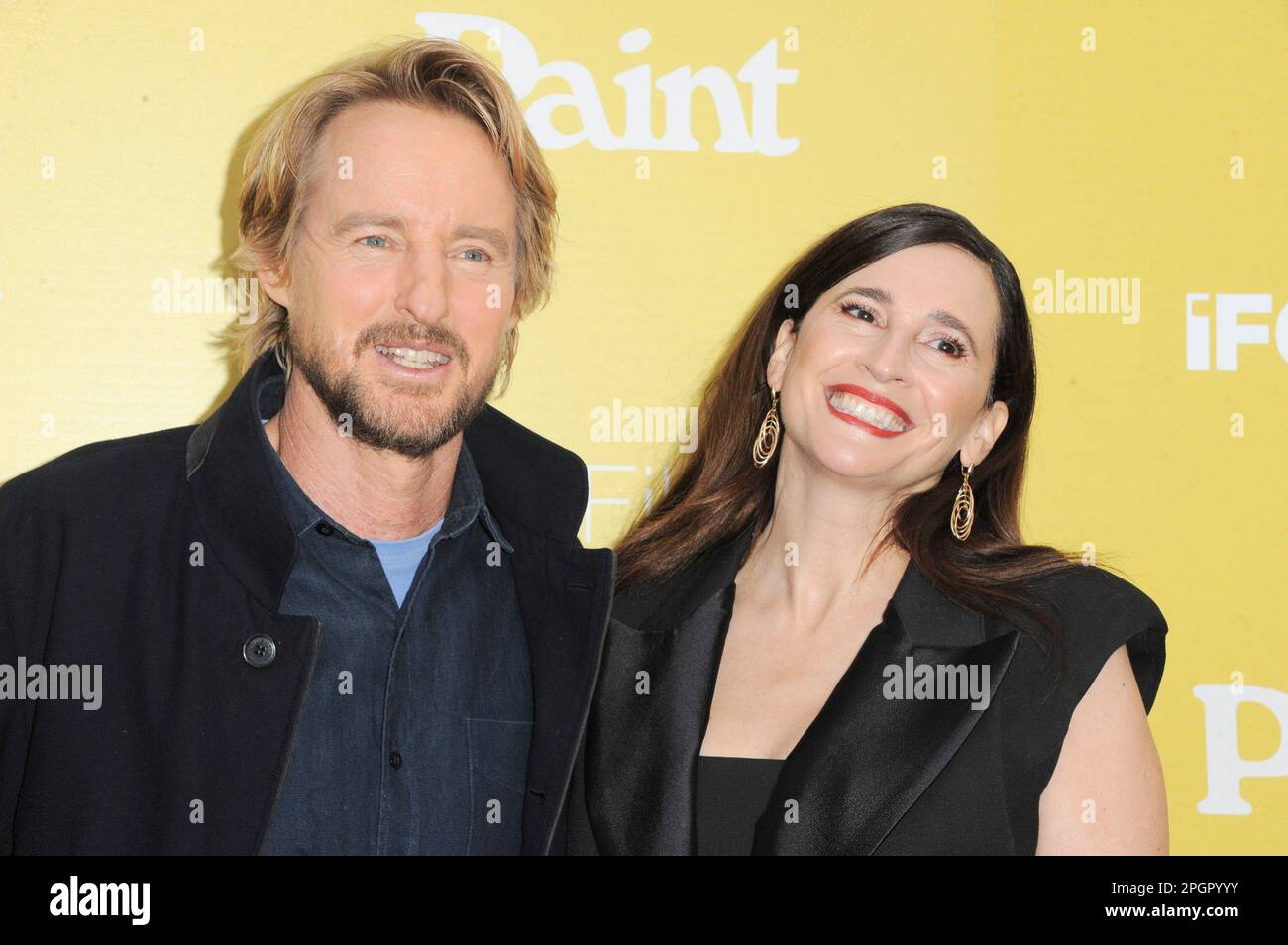 Los Angeles, Californie. 23rd mars 2023. Owen Wilson, Michaela Watkins à l'arrivée pour LA première PEINTURE, le théâtre à l'hôtel Ace, Los Angeles, CA 23 mars 2023. Crédit : Elizabeth Goodenough/Everett Collection/Alay Live News Banque D'Images