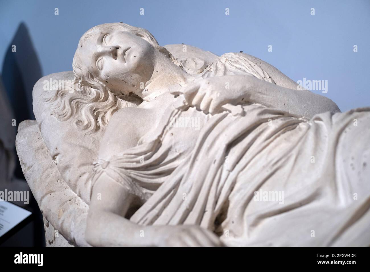 La collection Gipsoteca ou plâtre de Lorenzo Bartolini et Luigi Pampaloni à l'Accademia de Florence Banque D'Images