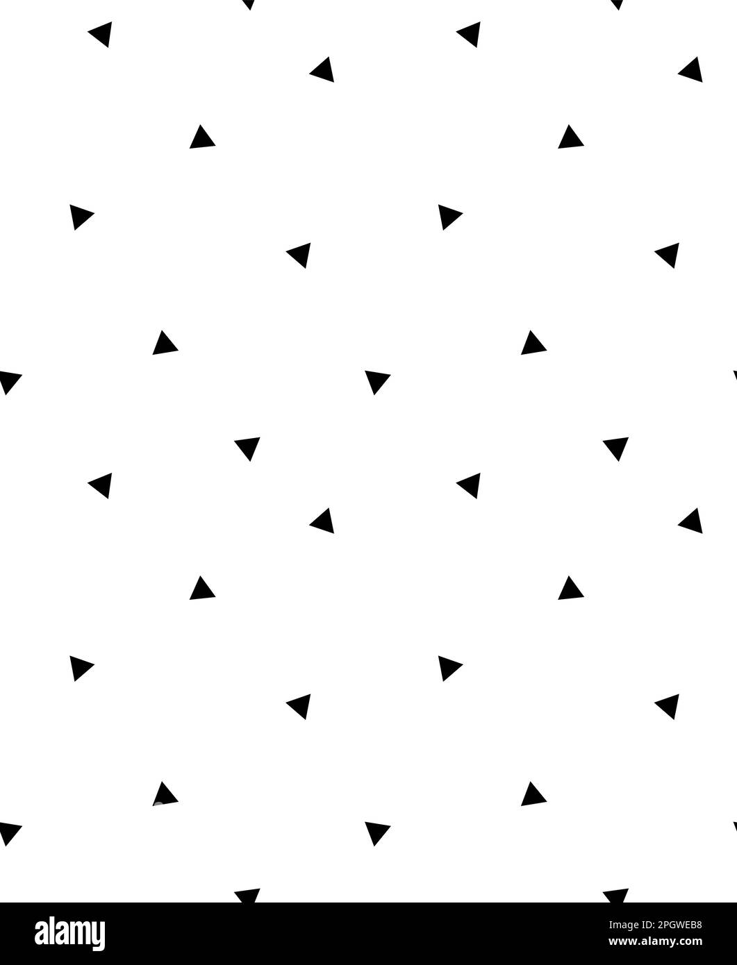 Motif triangulaire simple sans couture. Illustration de la géométrie vectorielle Illustration de Vecteur