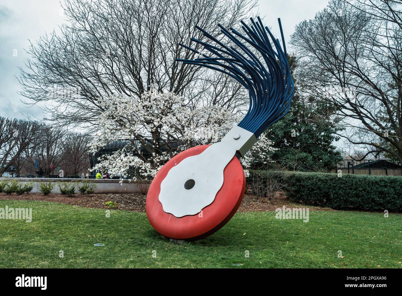 Sculptures à la National Gallery of Art Sculpture Garden à Washington D.C., Etats-Unis Banque D'Images