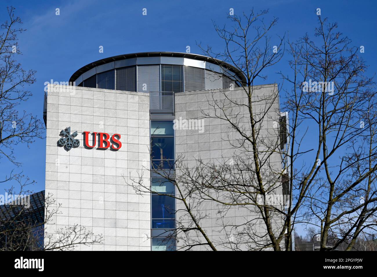Banque de construction UBS Banque D'Images
