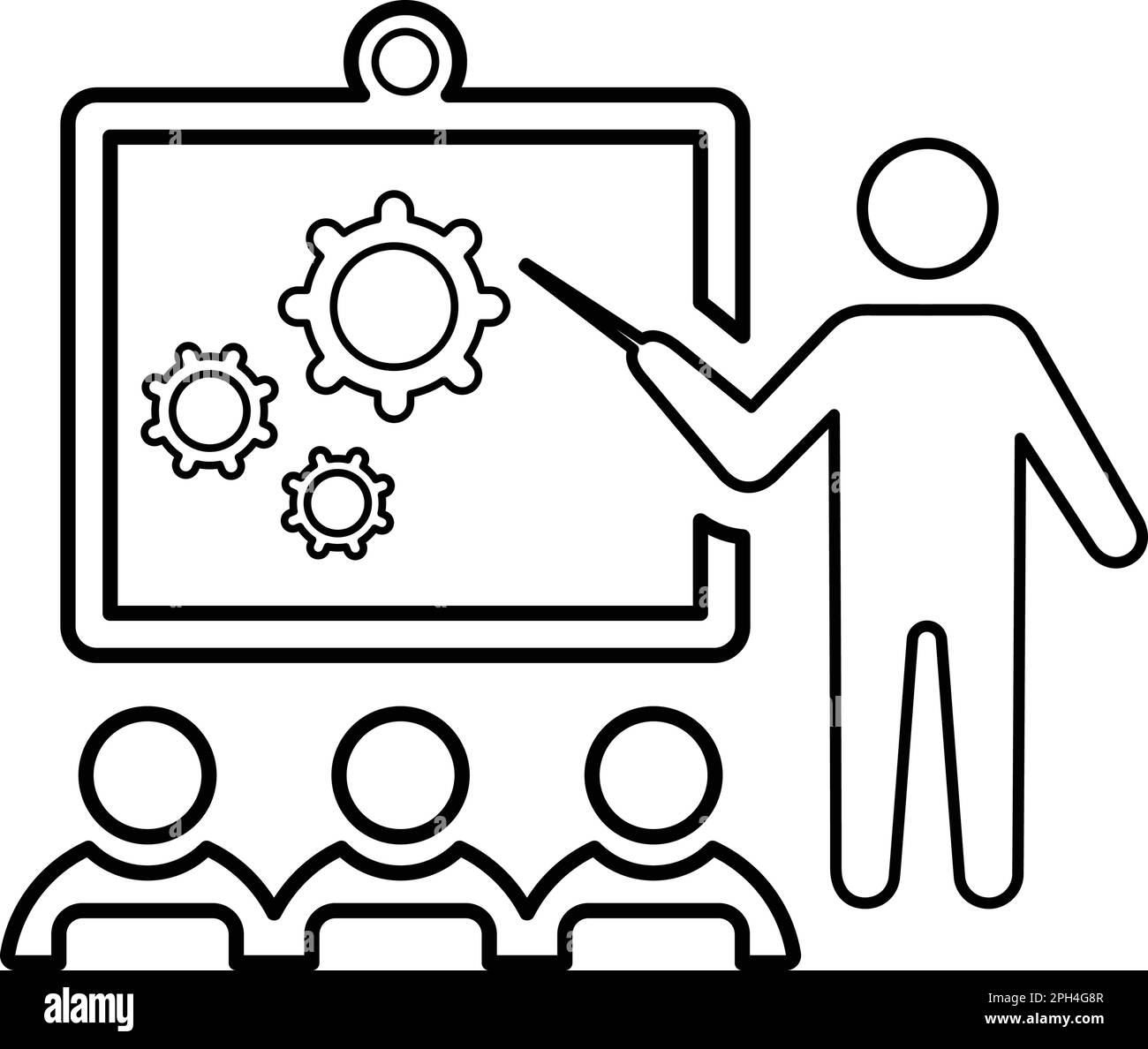 Utilisation d'icônes de présentation dans le développement d'applications mobiles ou à des fins commerciales ou tout type de projet de conception. Illustration de Vecteur
