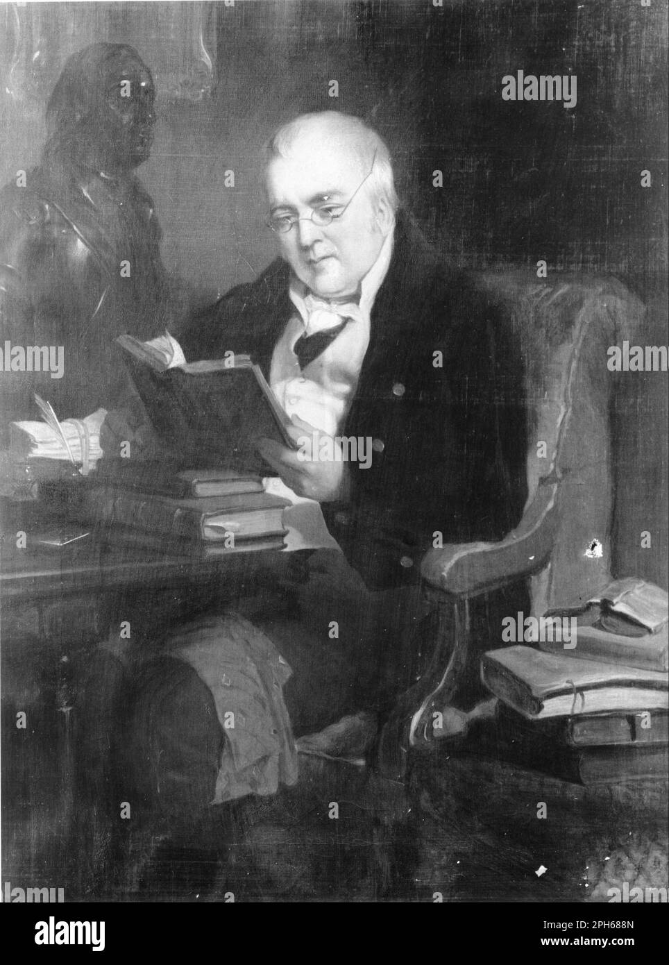 John Allen de 1835 à 1843 par Edwin Landseer Banque D'Images