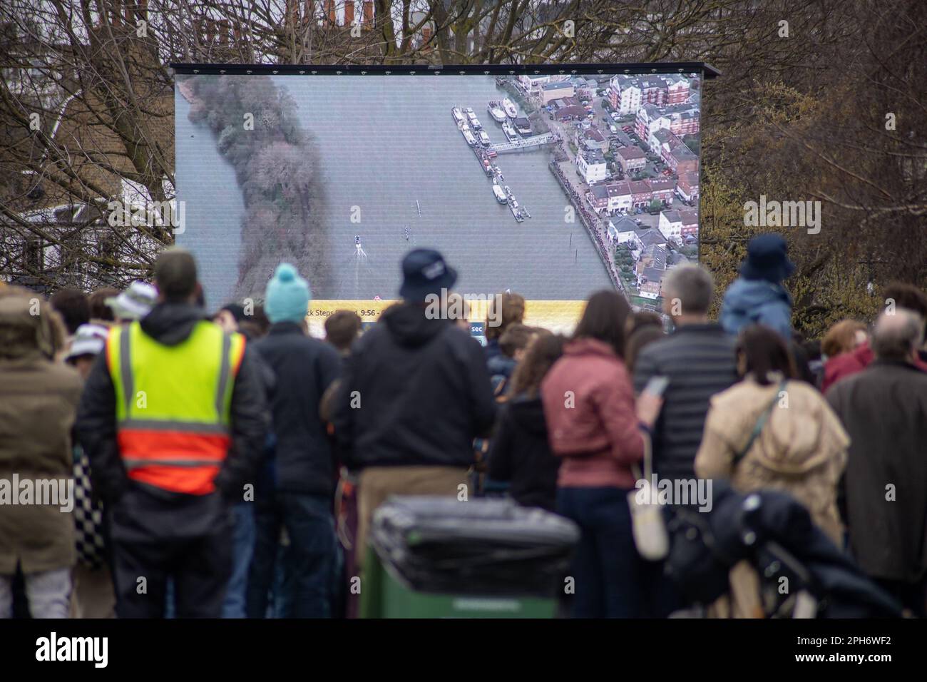 Londres, Royaume-Uni. 26th mars 2023. La course de bateaux Gemini entre les équipes d'Oxford et de Cambridge. Credit: Sinai Noor/Alay Live News Banque D'Images