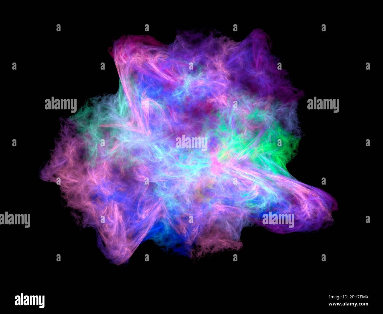 Entrez dans le Royaume enchanteur des fractales artificielles embarquez pour un voyage de complexité infinie et découvrez la beauté fascinante du design mathématique Banque D'Images