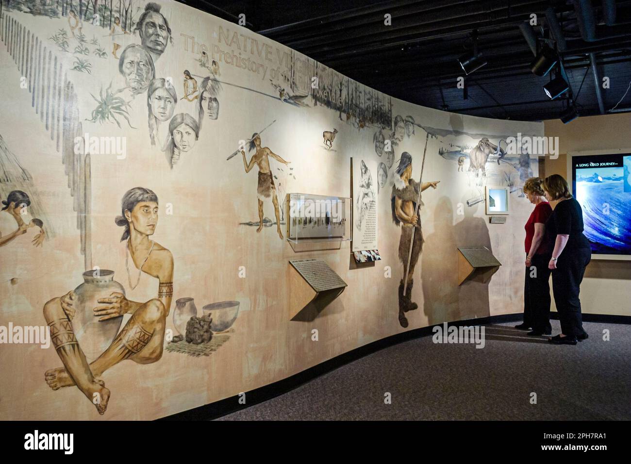 Virginia Appalaches montagnes,Southern Appalachia,Roanoke,Centre in the Square,Musée d'Histoire,histoire,exposition collection,promouvoir,produit p Banque D'Images