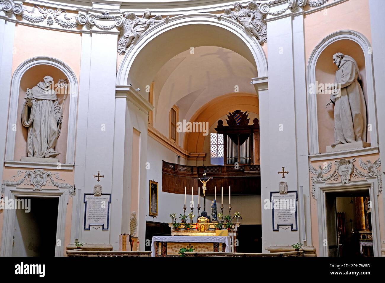 Chiesa San Bernardo alle terme à Rome, Italie Banque D'Images