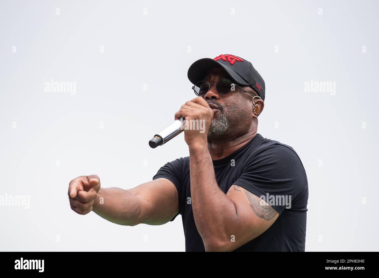 Les Amériques. 26th mars 2023. Darius Rucker chanteur trois fois primé Grammy au Grand Prix de l'automobile d'EchoPark, circuit of the Americas. Austin, Texas. Mario Cantu/CSM/Alamy Live News Banque D'Images