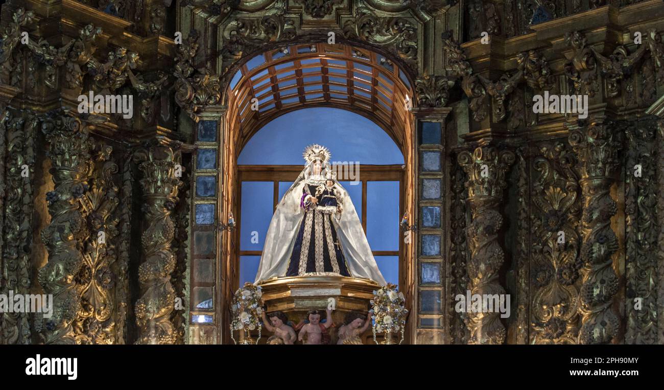 Fuente del Arco - Espagne - 1st novembre 2022 : notre Dame d'Ara, Fuente del Arco, Badajoz, Espagne. Banque D'Images