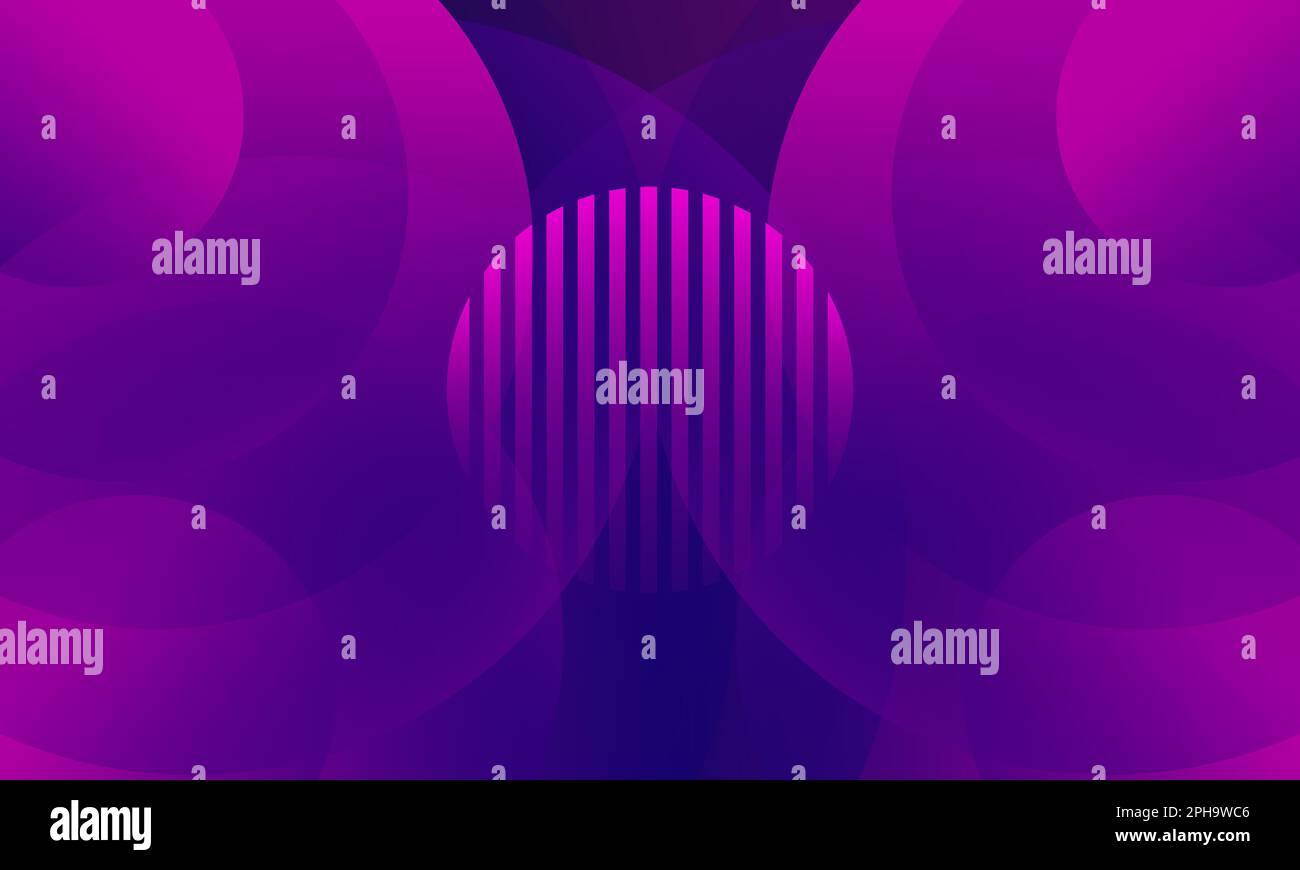 Arrière-plan de métaverse technologique avec des cercles. Concepts et idées de technologie, d'innovation, de science et de recherche. Illustration de Vecteur