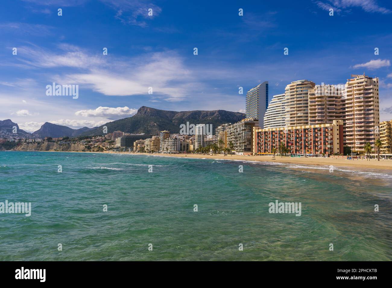 Playa del Arenal-bol, Calpe, Espagne, #Calpe Banque D'Images