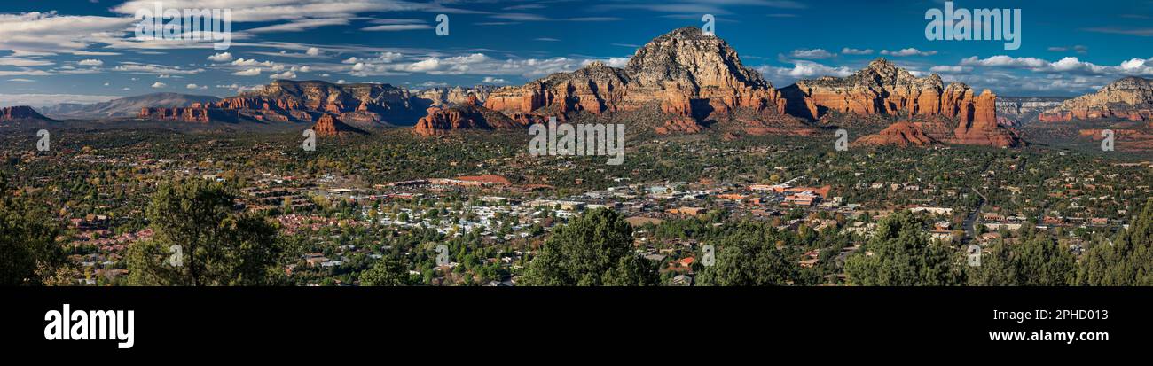Les roches rouges de Sedona, Arizona Banque D'Images