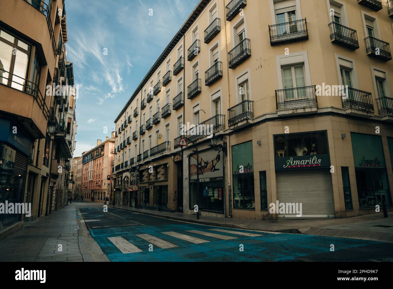 Logrono. Rioja, Espagne - mai 2022 rues principales de la ville. Photo de haute qualité Banque D'Images