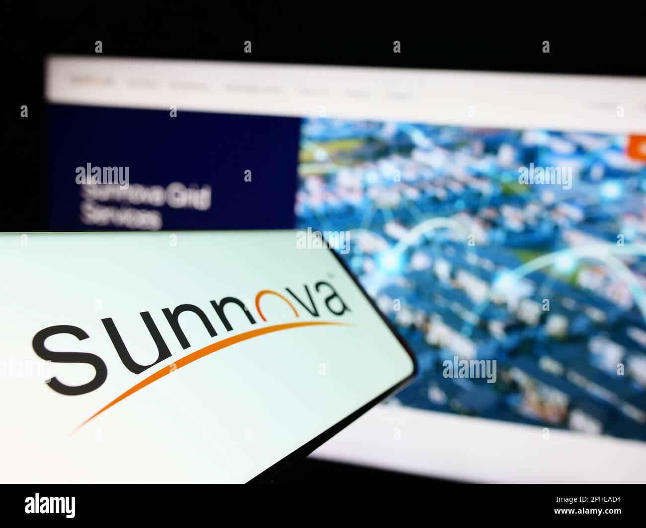 Logo sunnova Banque de photographies et d’images à haute résolution Alamy