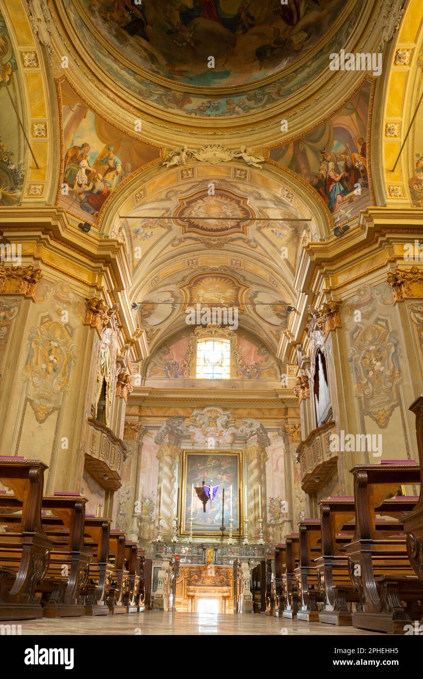 Italie, Lombardie, Codogno, Santuario della Beata Vergine di Caravaggio, Sanctuaire Banque D'Images