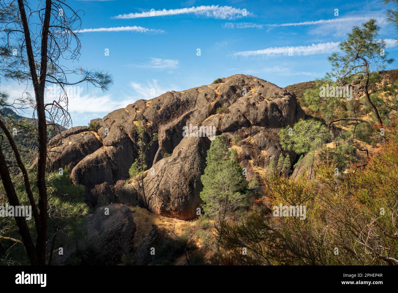 Pinnacles National Park en Californie Banque D'Images