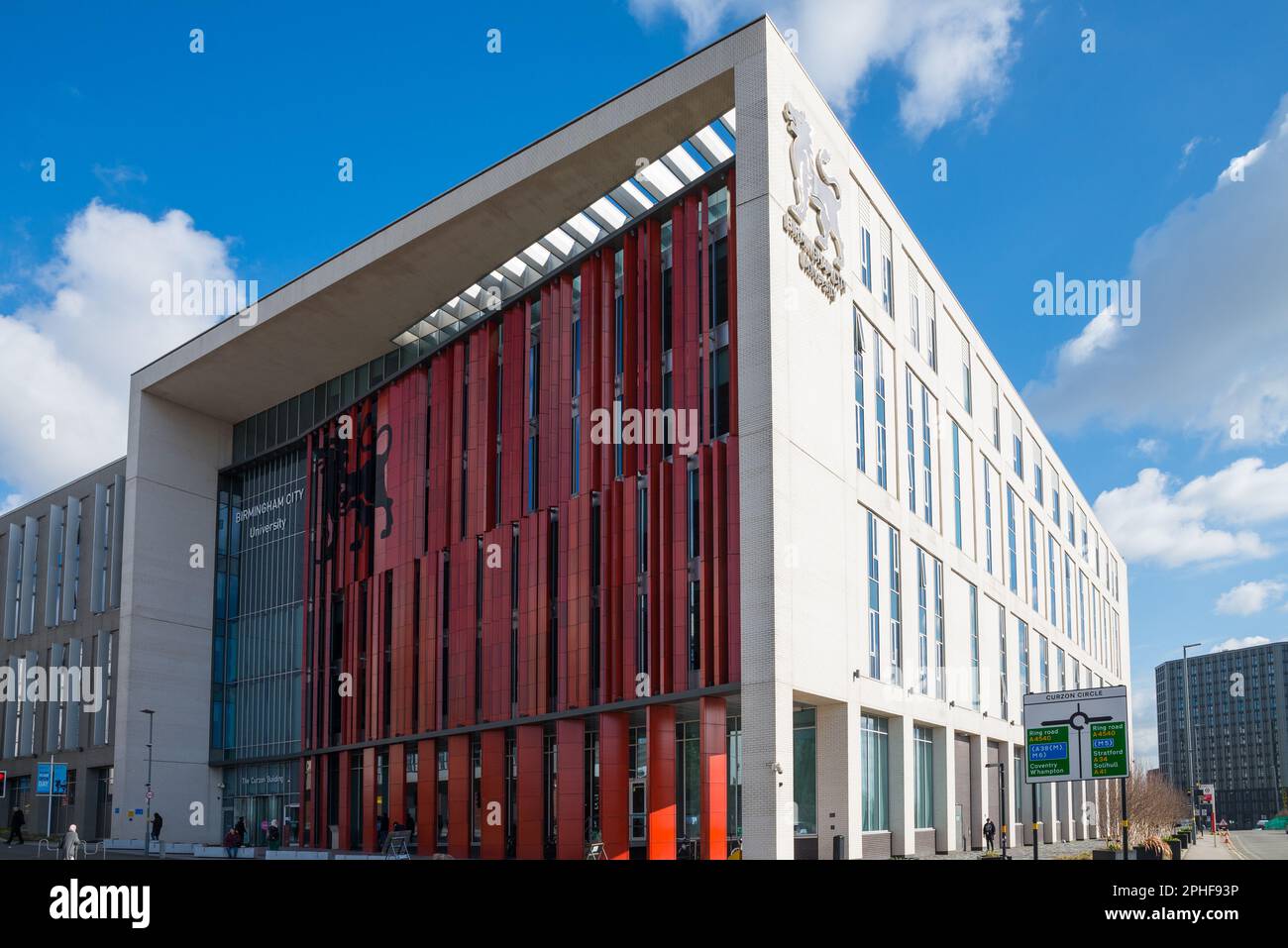 Campus de l'Université de Birmingham City à Millennium point dans la région Eastside de Birmingham Banque D'Images