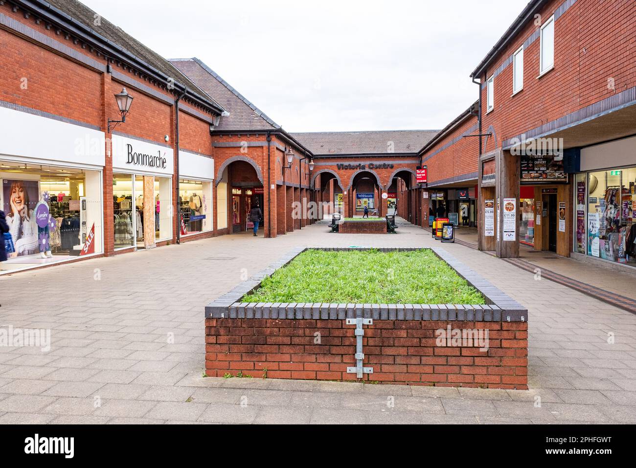 Victoria Centre au centre ville de Crewe Cheshire Royaume-Uni Banque D'Images