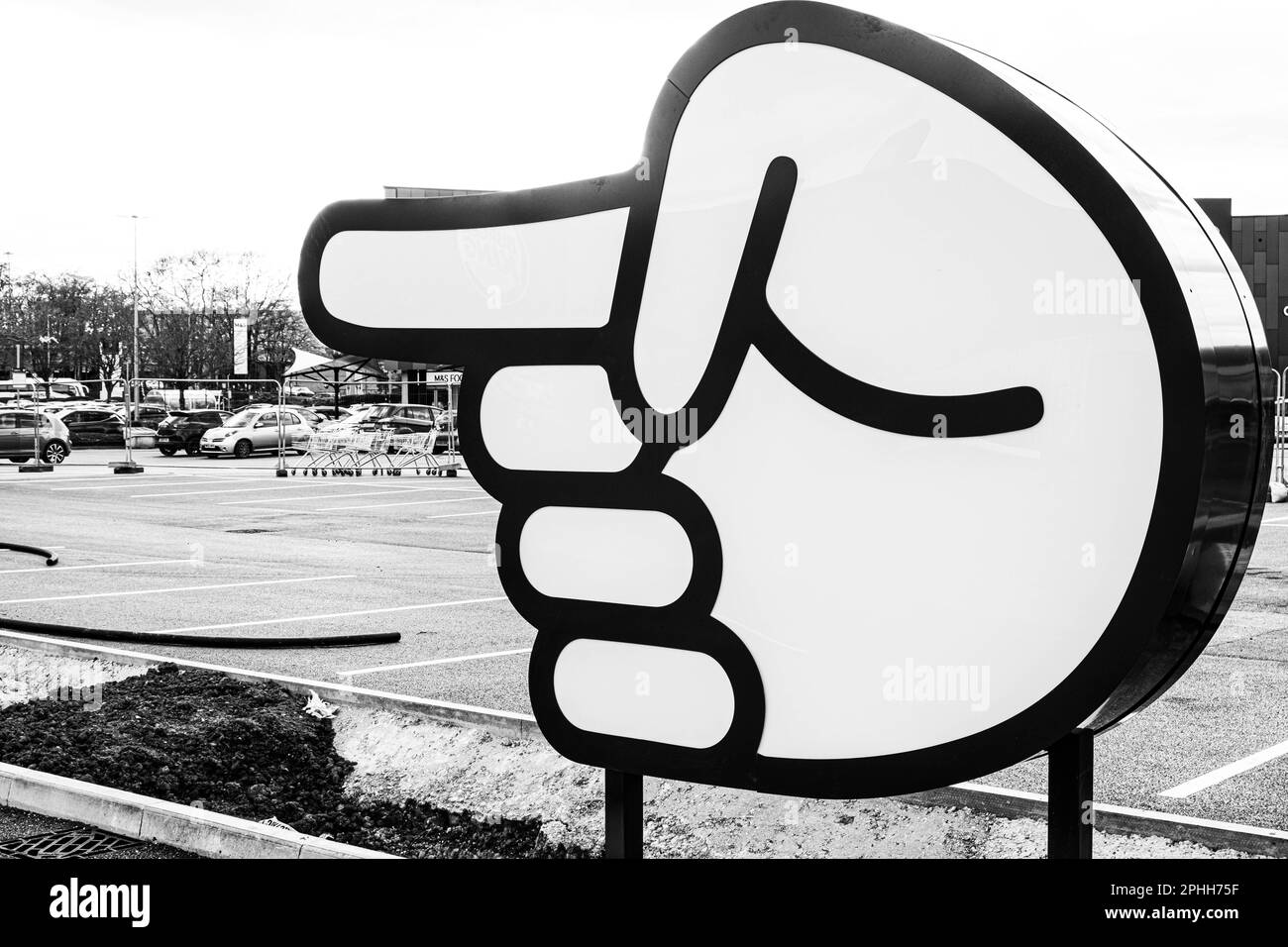 Images capturées pendant la marche Banque D'Images