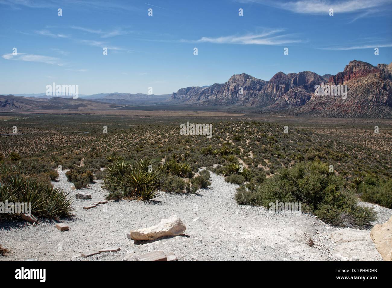 Paysage de Red Rock Canyon, Nevada, États-Unis Banque D'Images