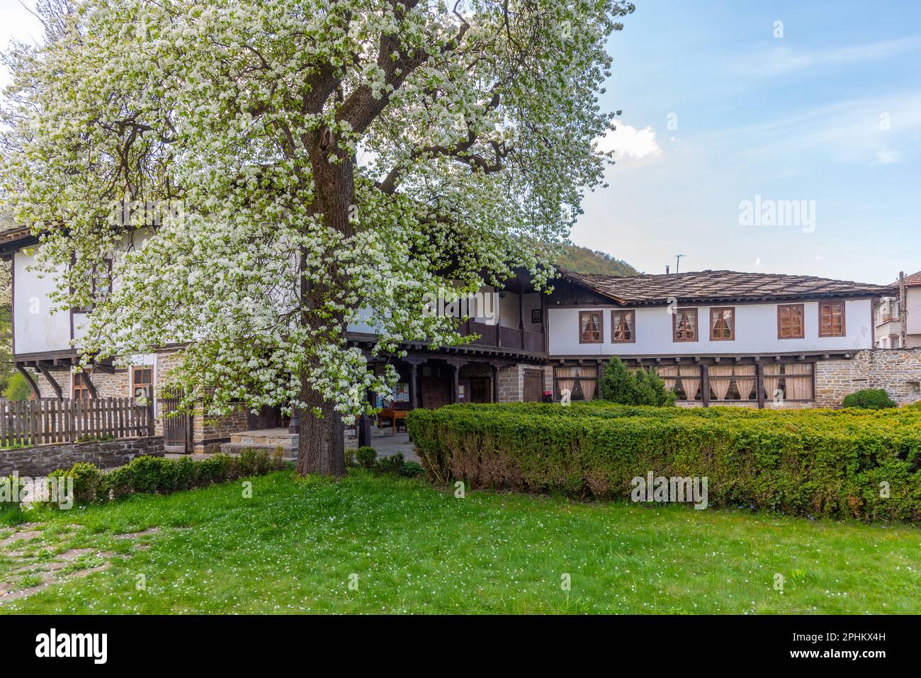 Musée de la maison Daskalov à Tryavna, Bulgarie. Banque D'Images