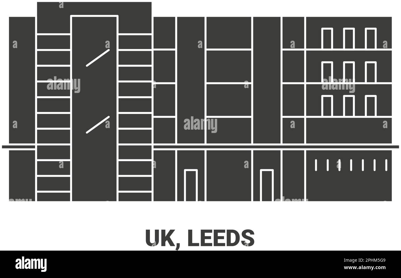 Angleterre, Leeds voyage illustration vecteur Illustration de Vecteur