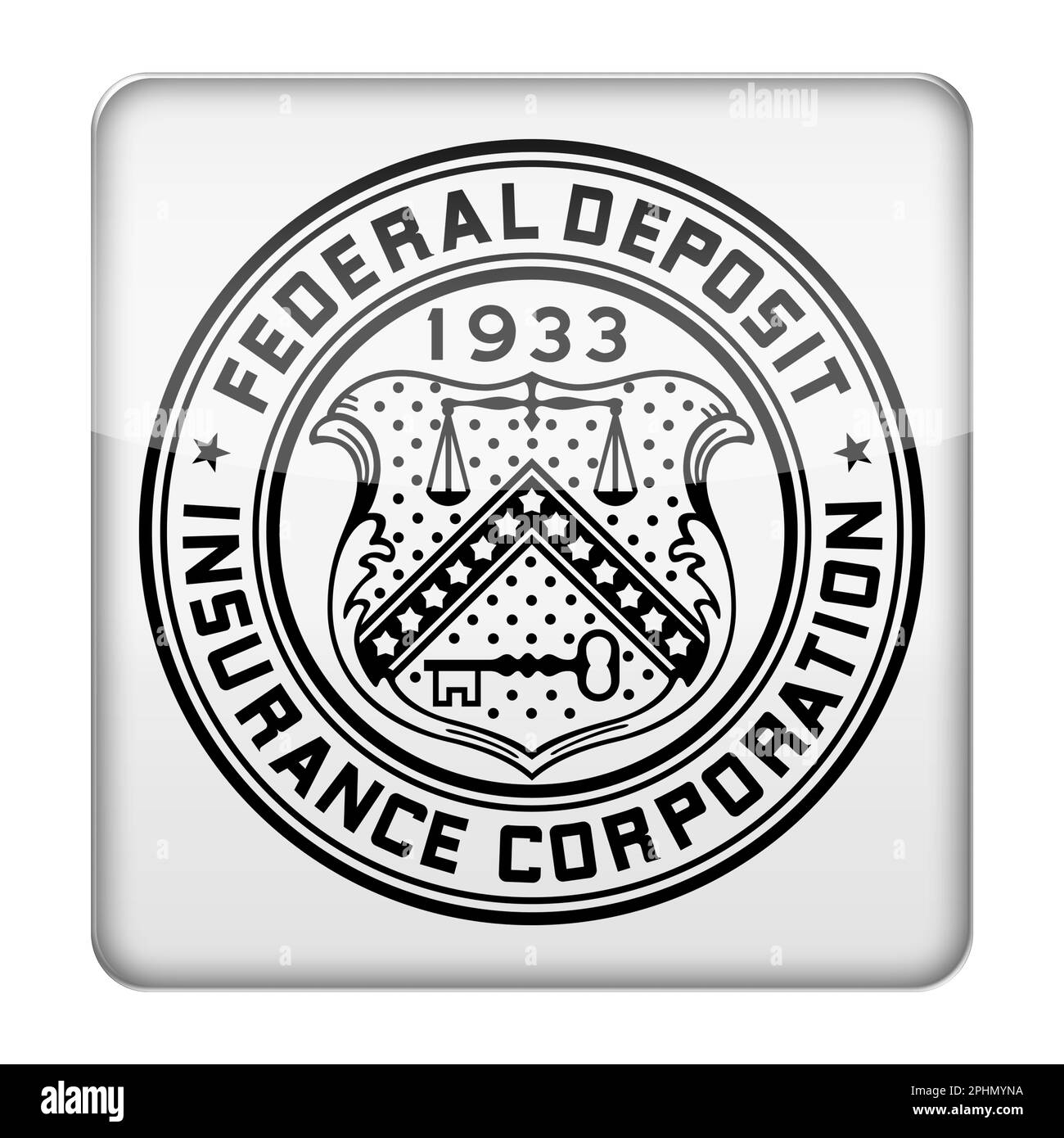 Federal Deposit Insurance Corporation FDIC Banque D'Images