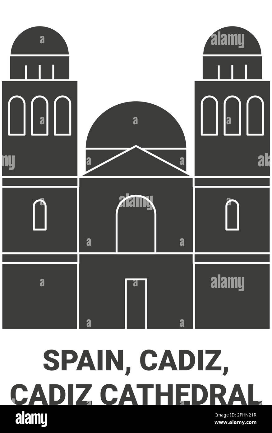 Espagne, Cadix, Cathédrale de Cadix Voyage illustration vecteur Illustration de Vecteur Espagne, Cadix, Cathédrale de Cadix Voyage illustration vecteur Illustration de Vecteur