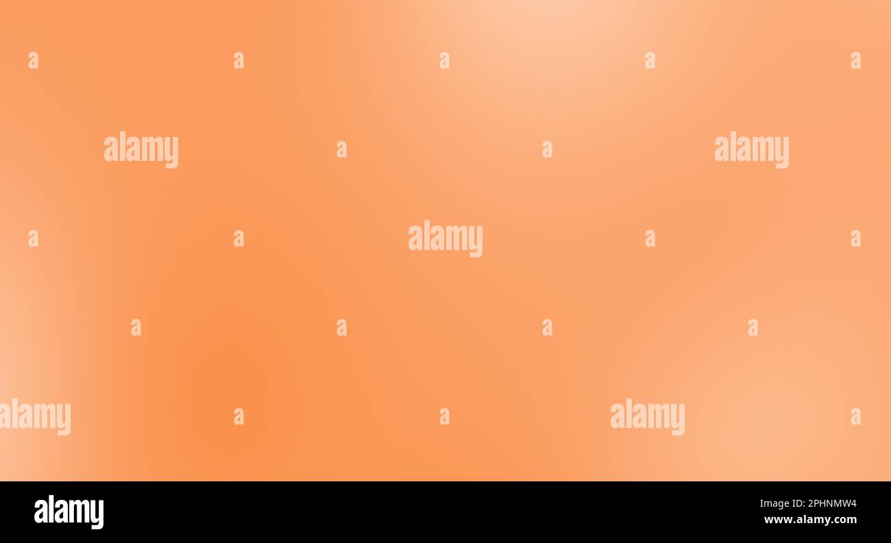 Arrière-plan abstrait de couleur floue. Transitions fluides des couleurs irisées. Dégradé coloré. décor simple dans des tons pastel orange Banque D'Images