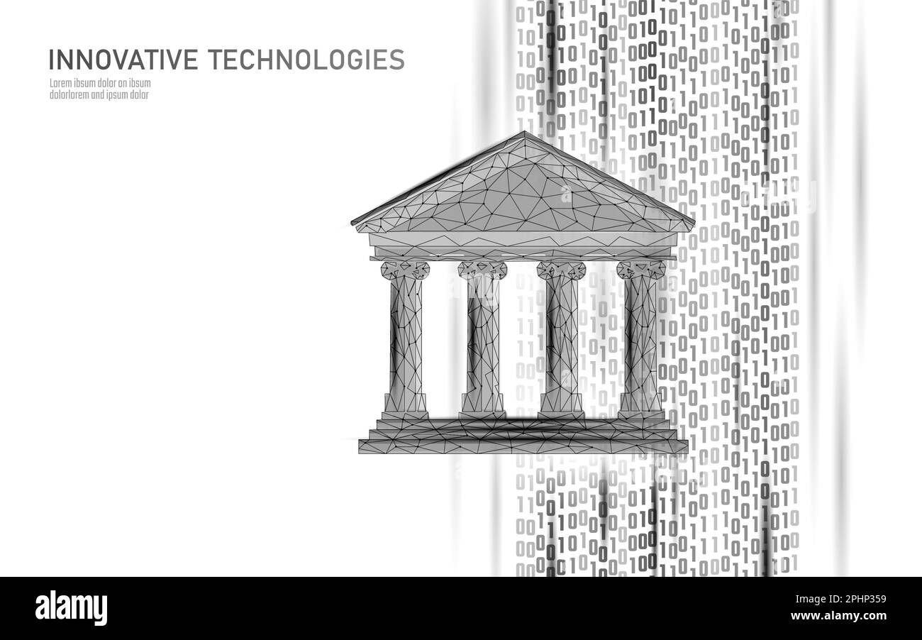Paiement en ligne par la banque financière. Technologie de l'information sur les dépôts d'investissement de change. Bleu résumé web Internet vecteur de paiement électronique Illustration de Vecteur
