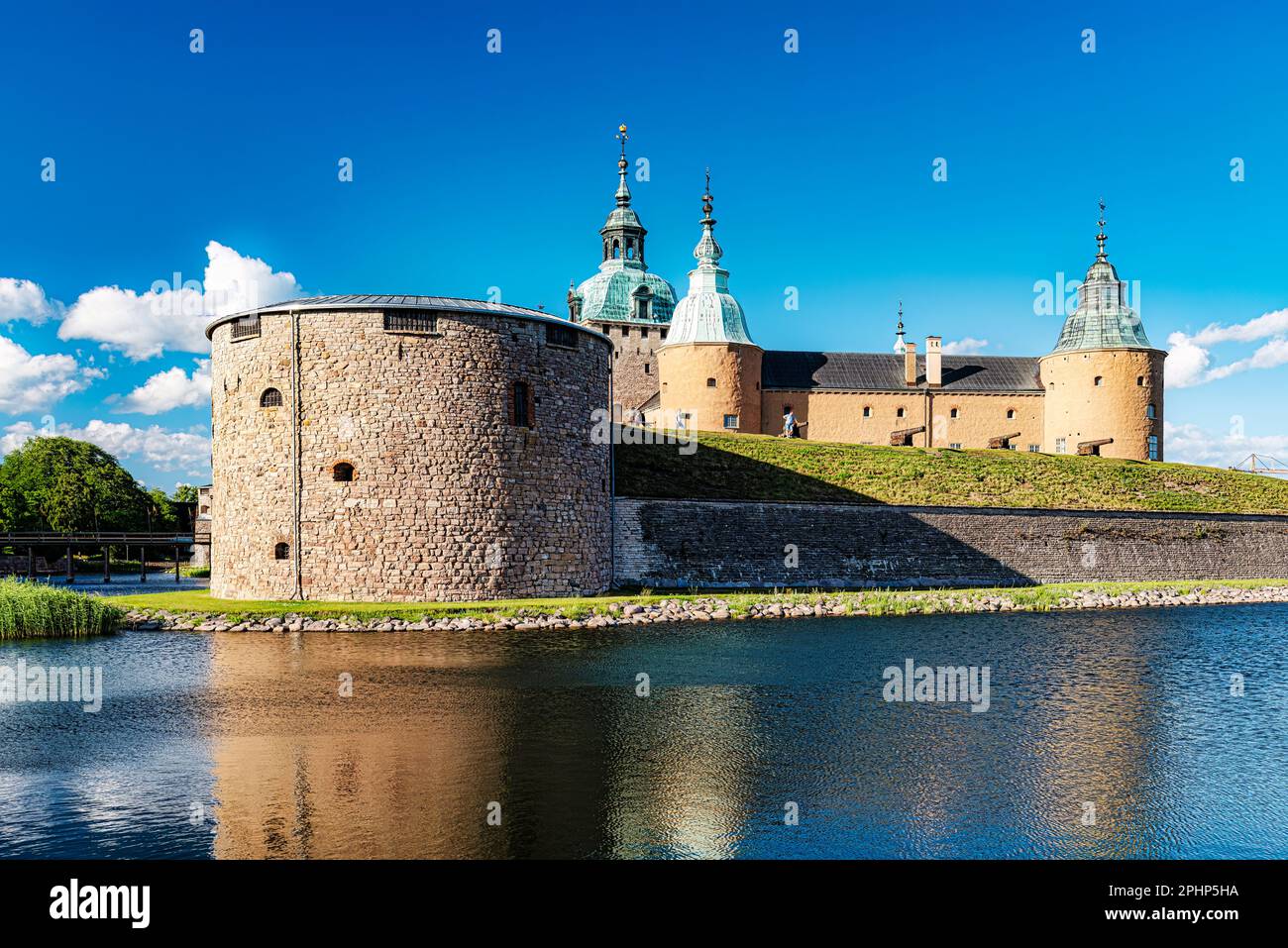 Le château de Kalmar était connu comme la clé du royaume en raison de son emplacement stratégique. Banque D'Images